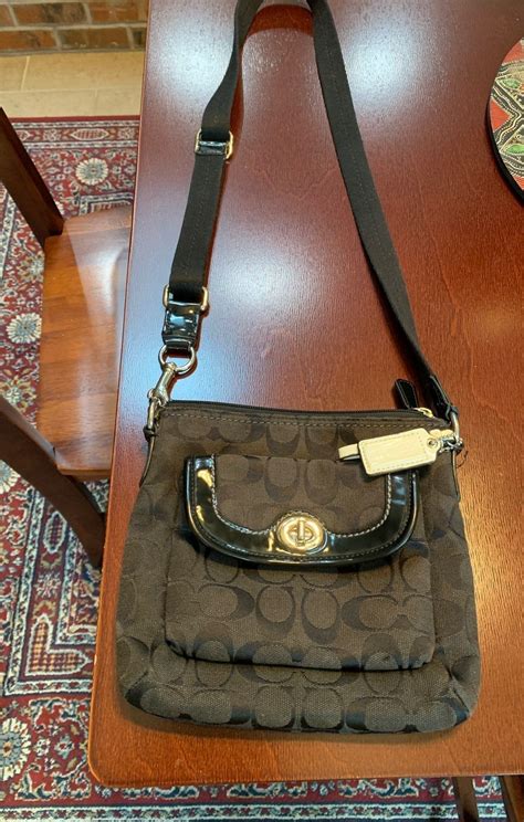 authentic coach crossbody bag.